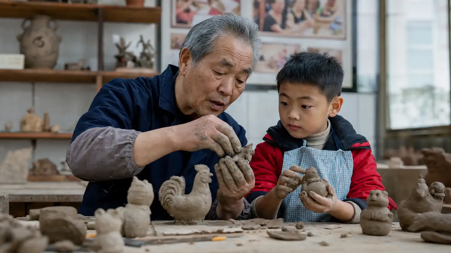 泥塑的源流:土与手如何塑造民间形象
