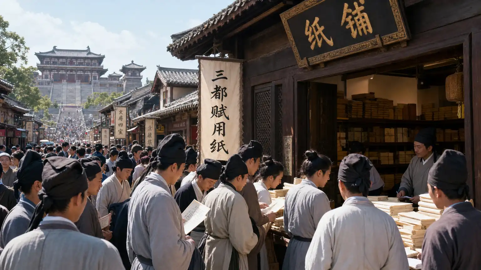 左思与《三都赋》:洛阳纸贵背后的寒门逆袭