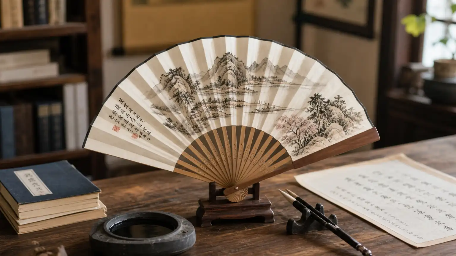 苏扇:盈寸间的水墨江南