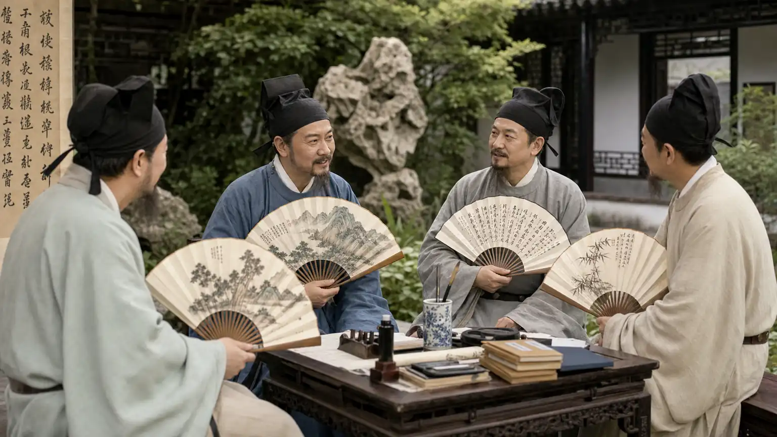琉璃与制扇:古代中国的精致手作