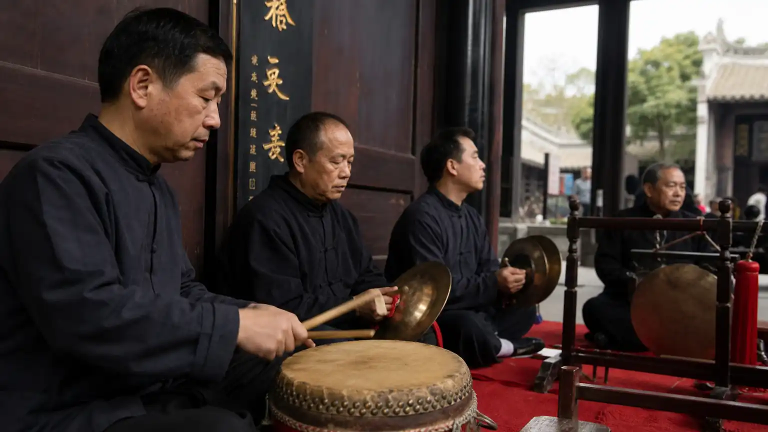 戏曲音乐中的锣鼓经:节奏如何组织舞台