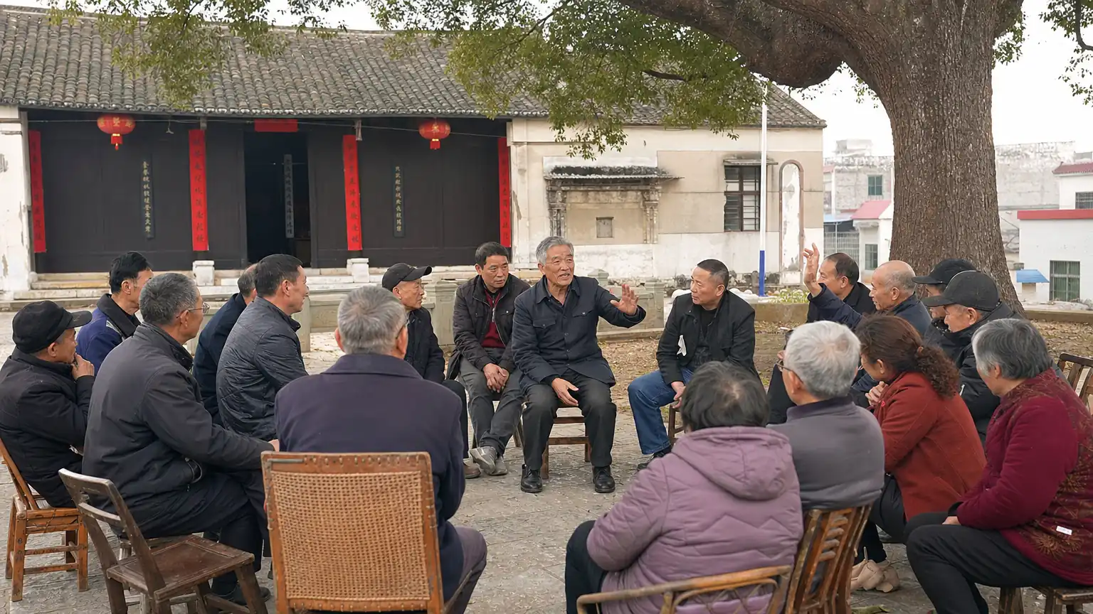 农忙间隙的乡村聚会礼俗