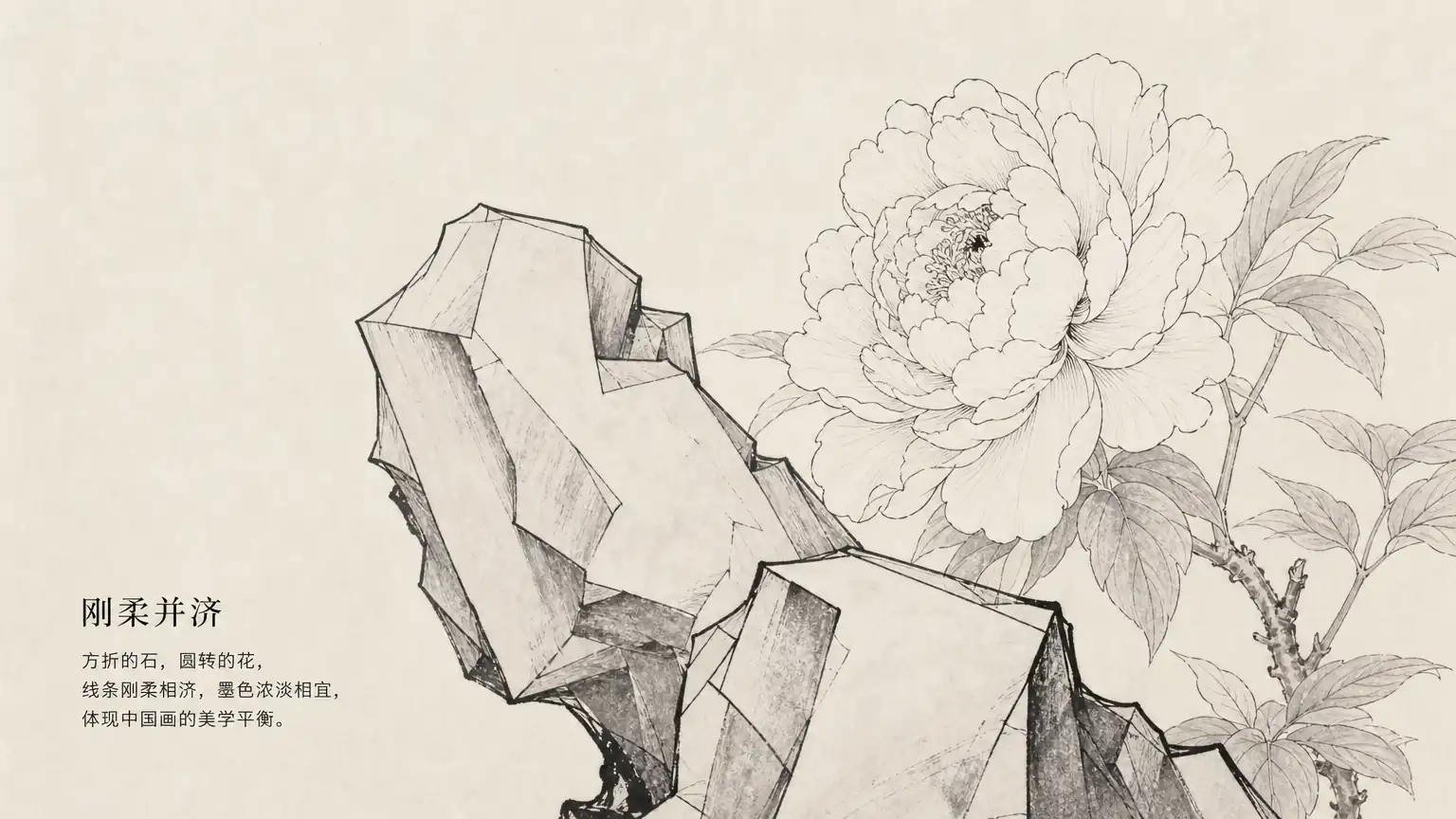 工笔线描:一根线怎样塑造形神