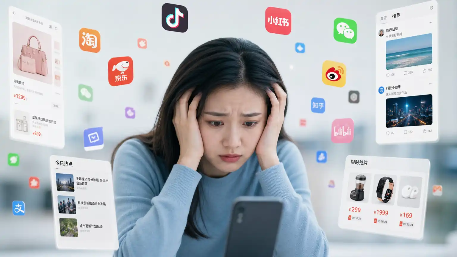 信息过载与选择焦虑