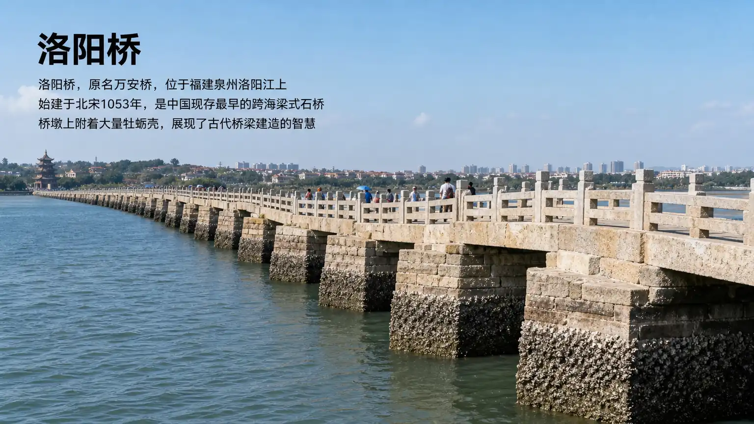 洛阳桥全景图