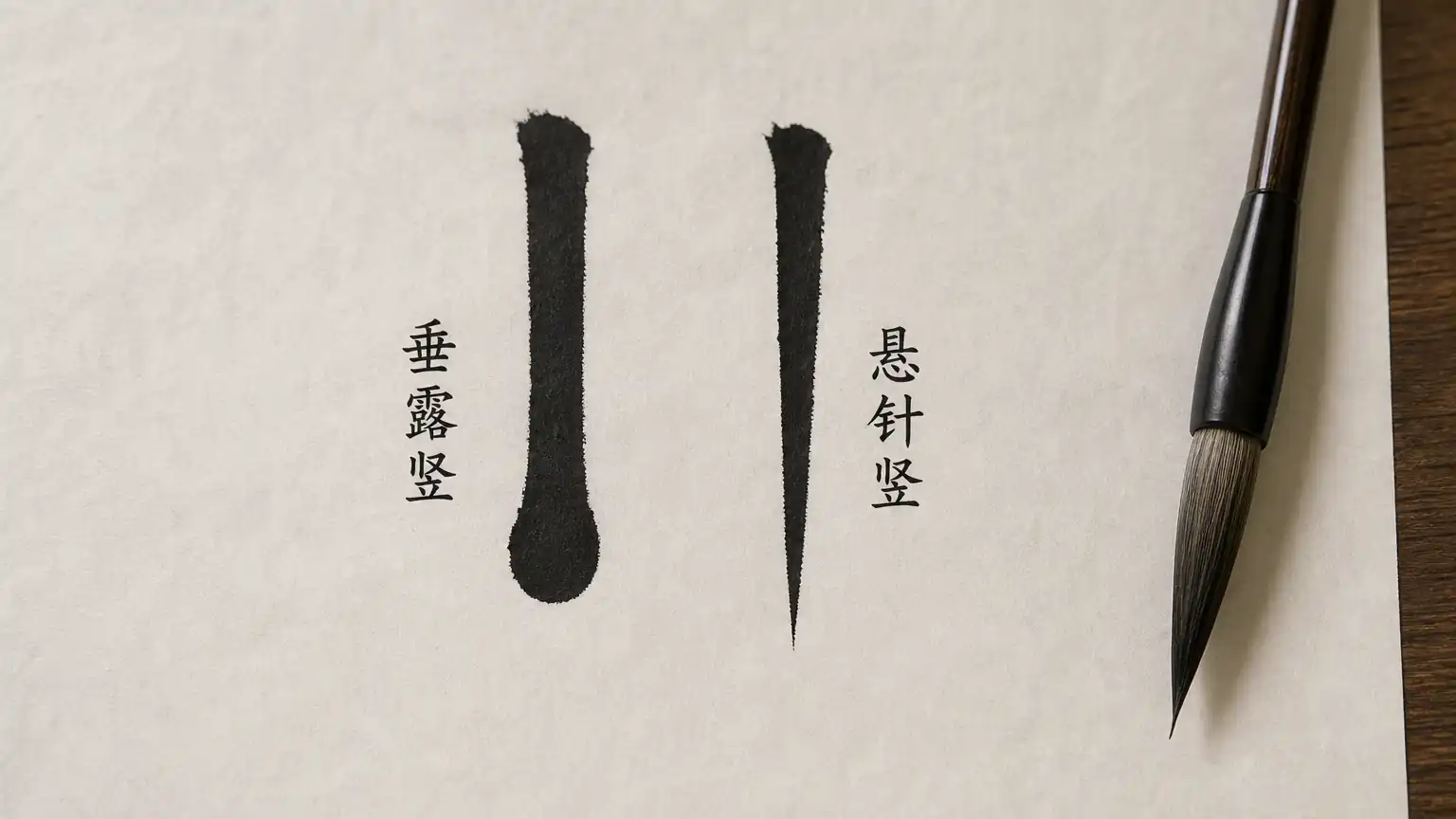 楷书入门(一):欧体《九成宫》横竖基础笔控训练