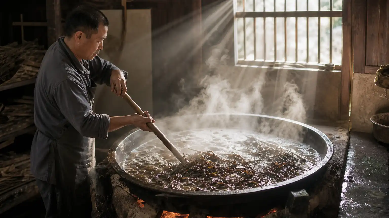 蒸煮工序场景图