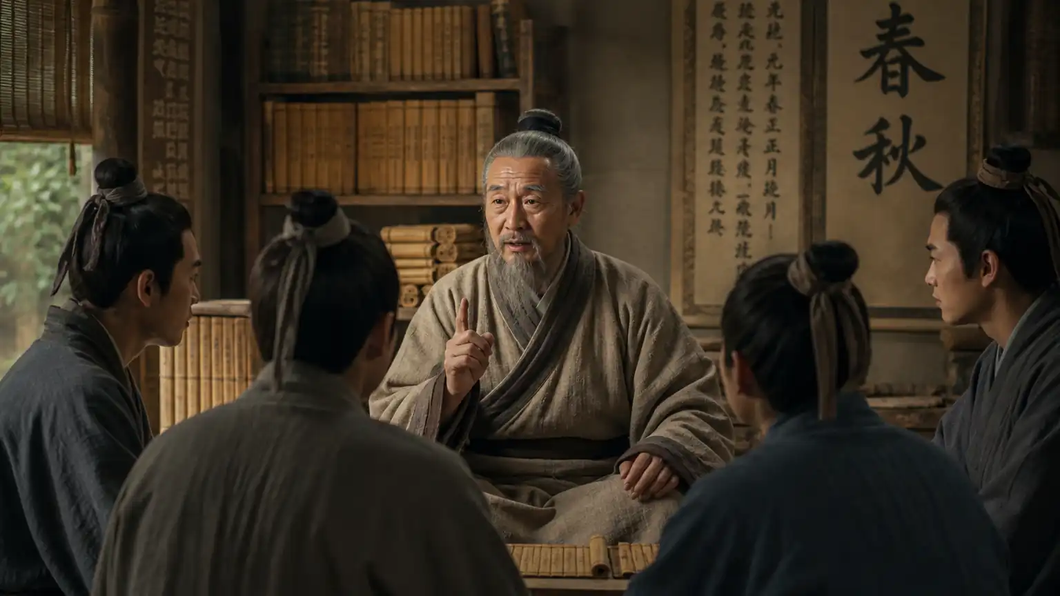 公羊高传文笔法特色