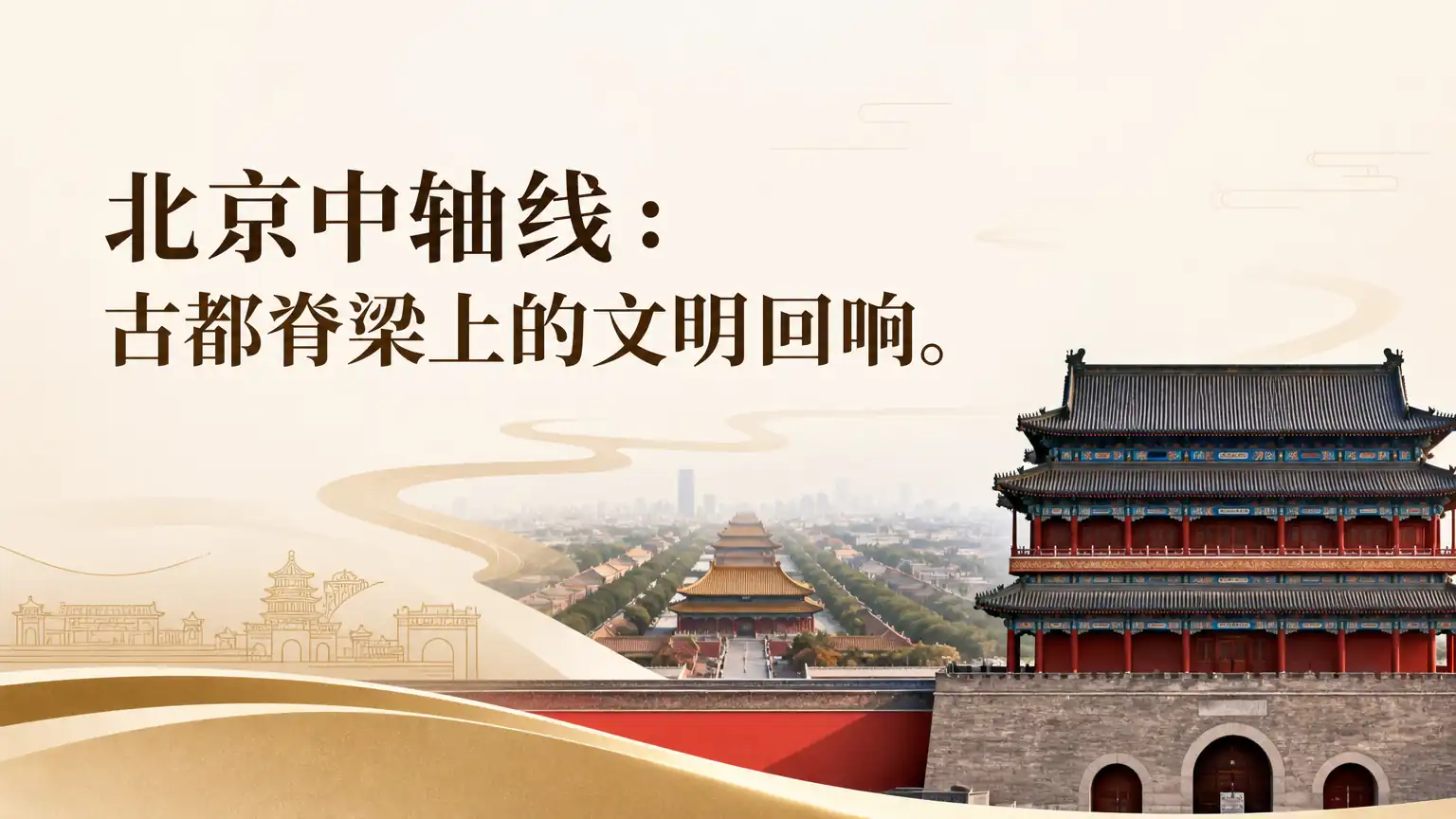 北京中轴线：古都脊梁上的文明回响