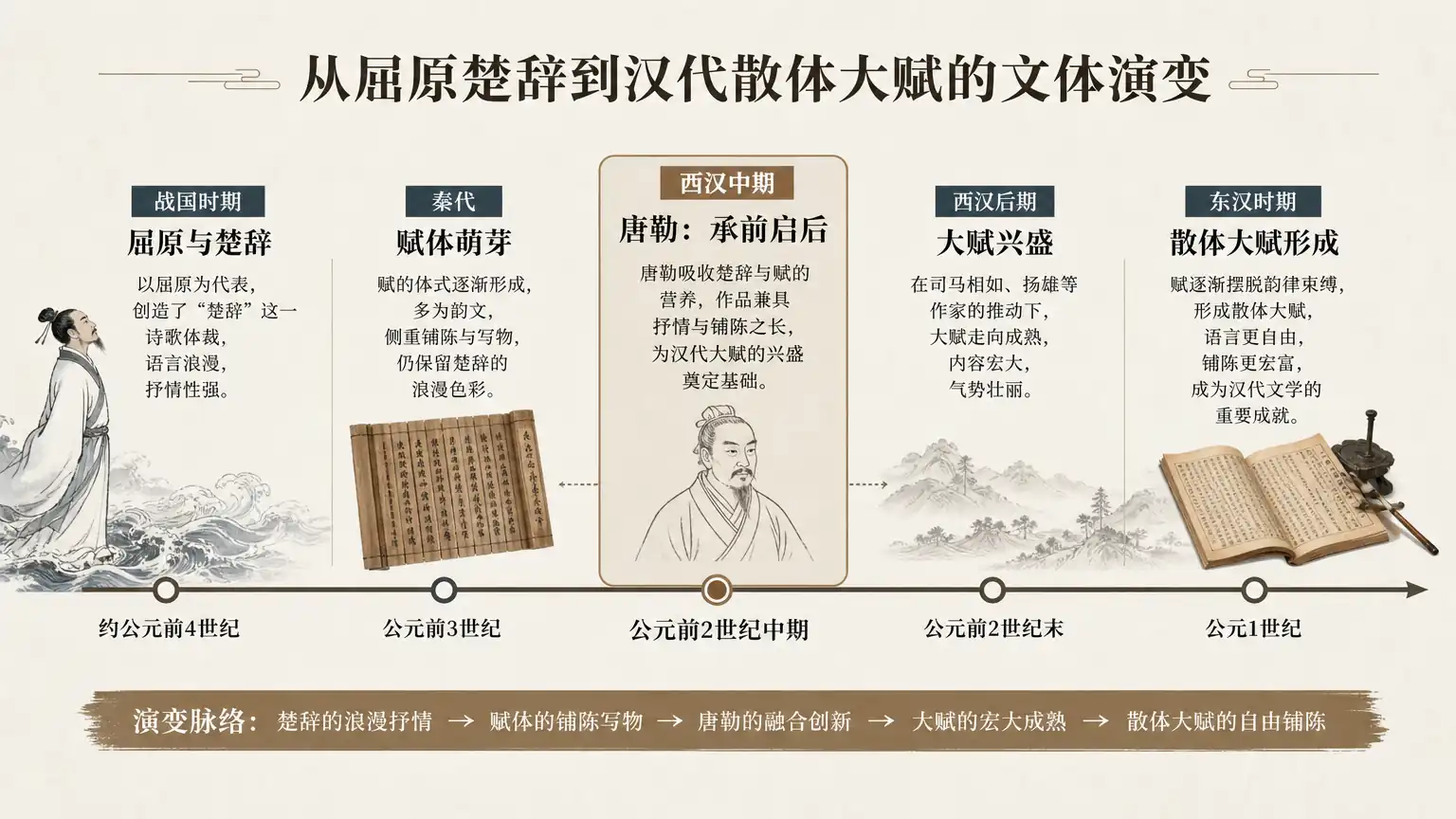 唐勒楚赋创作风貌