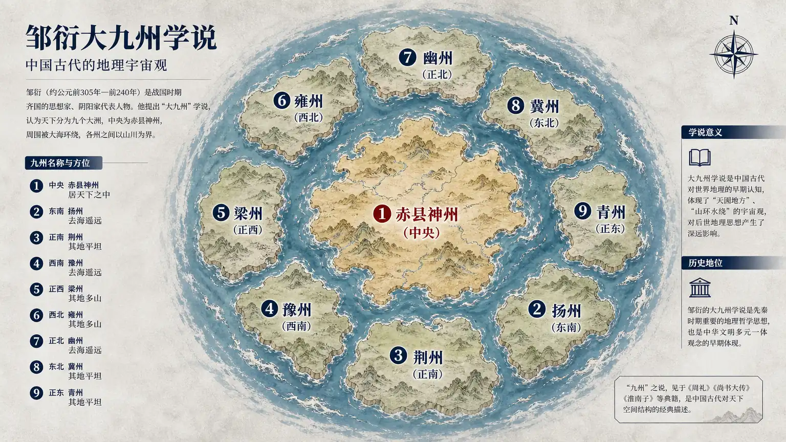 邹衍阴阳学说文辞