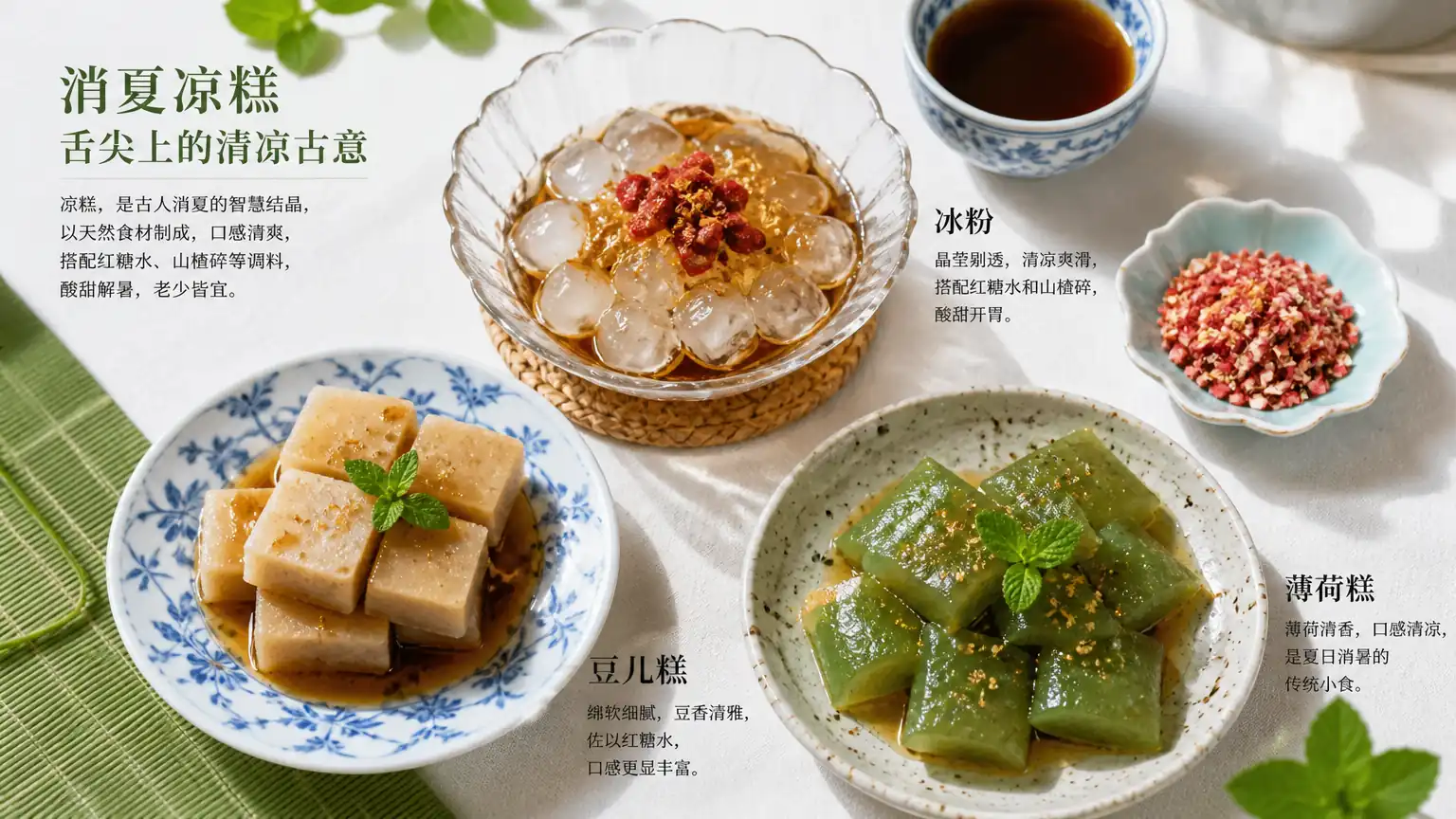 古人的消夏饮食:从冷饮到凉糕的千年传承