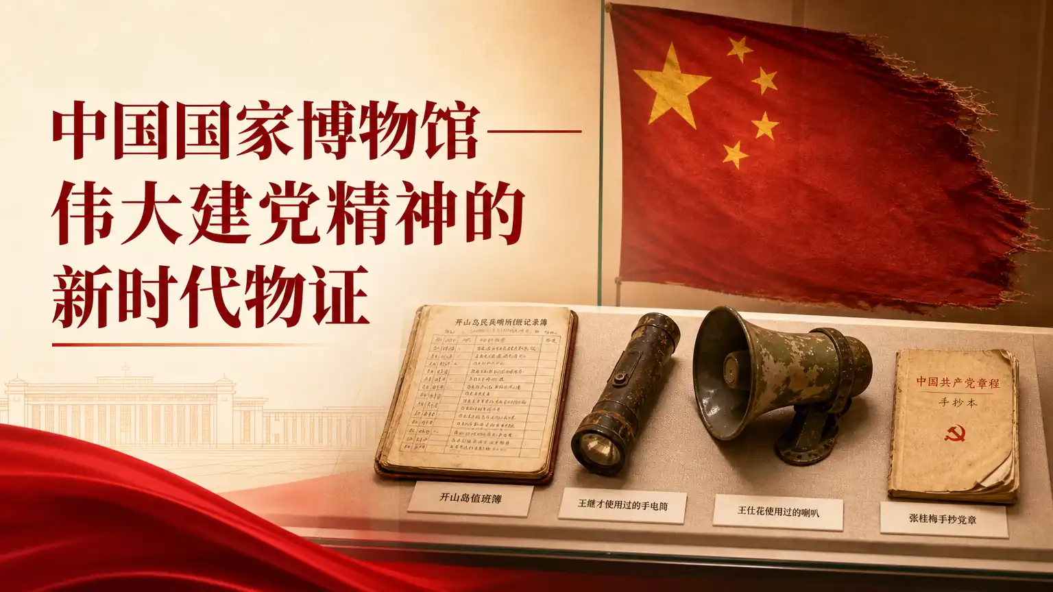中国国家博物馆——伟大建党精神的新时代物证