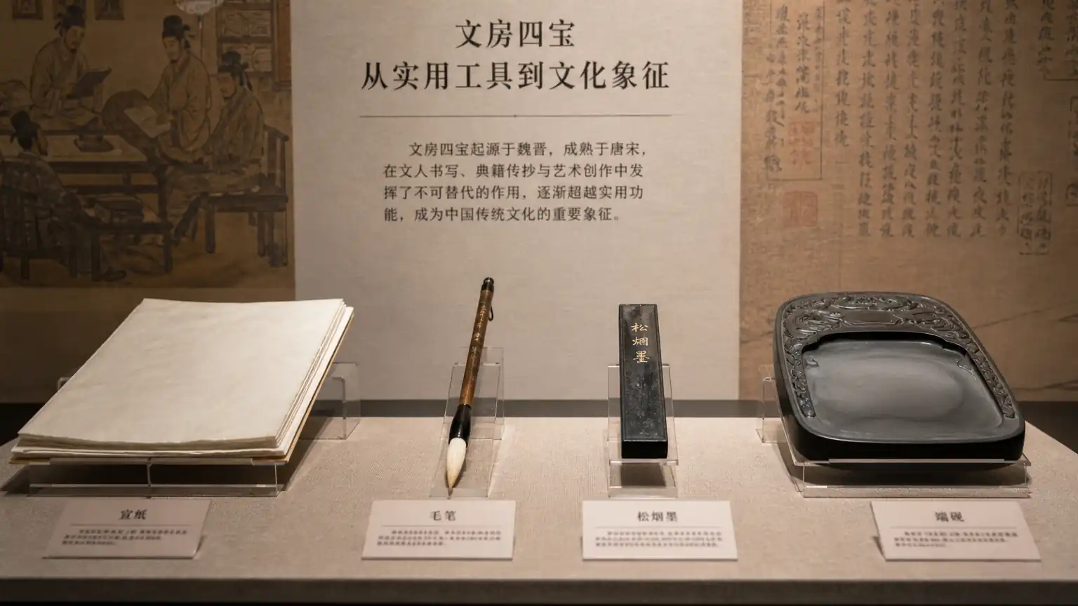 文房四宝的配套成型与中国书写文明的完整闭环