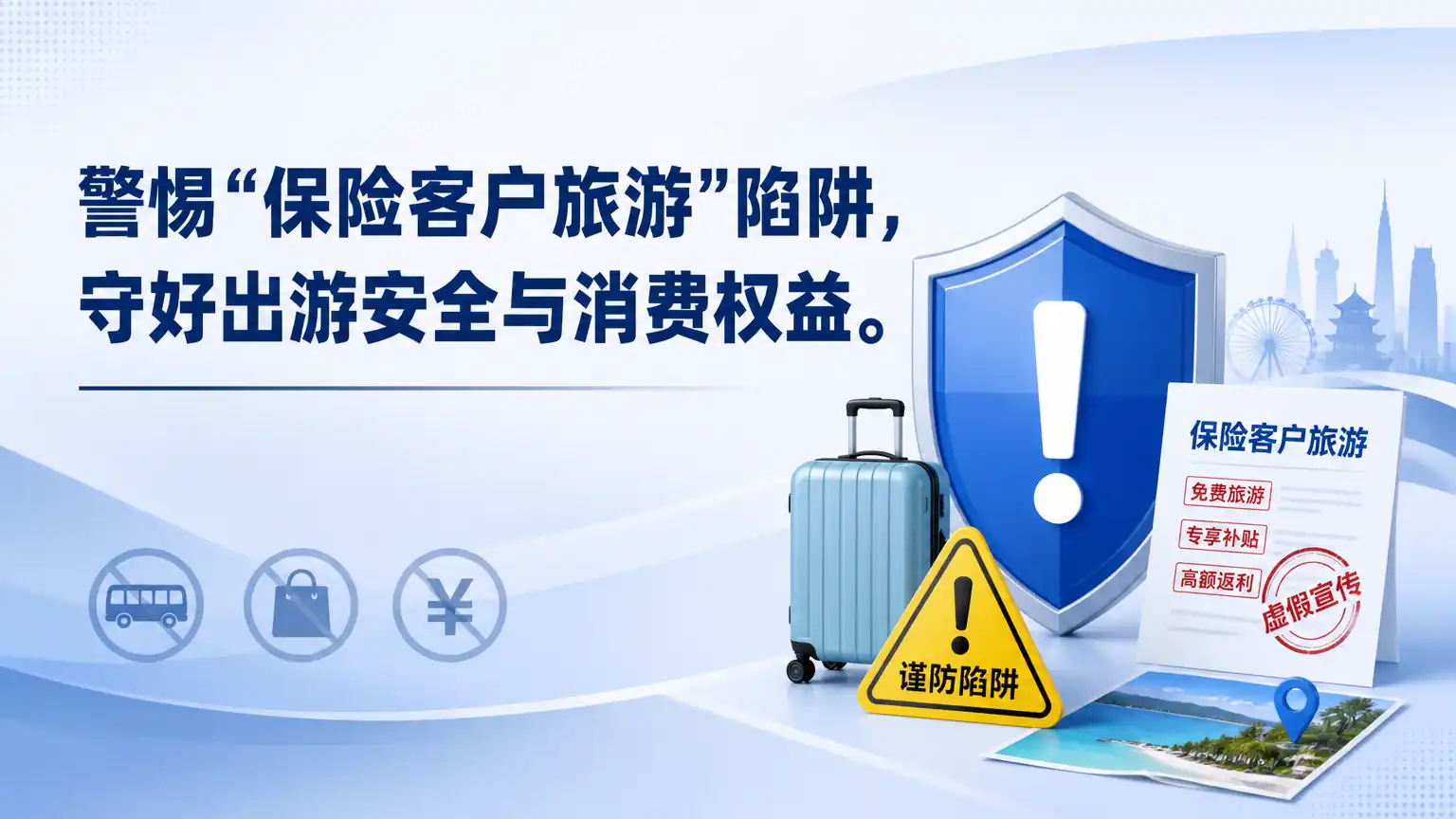 警惕“保险客户旅游”陷阱,守好出游安全与消费权益