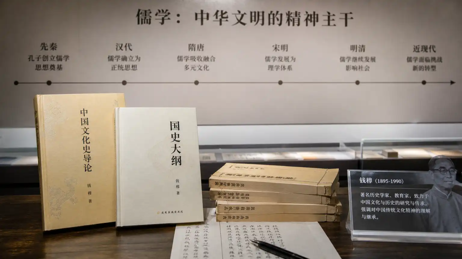钱穆文化观:儒学作为中华文明核心根基探析
