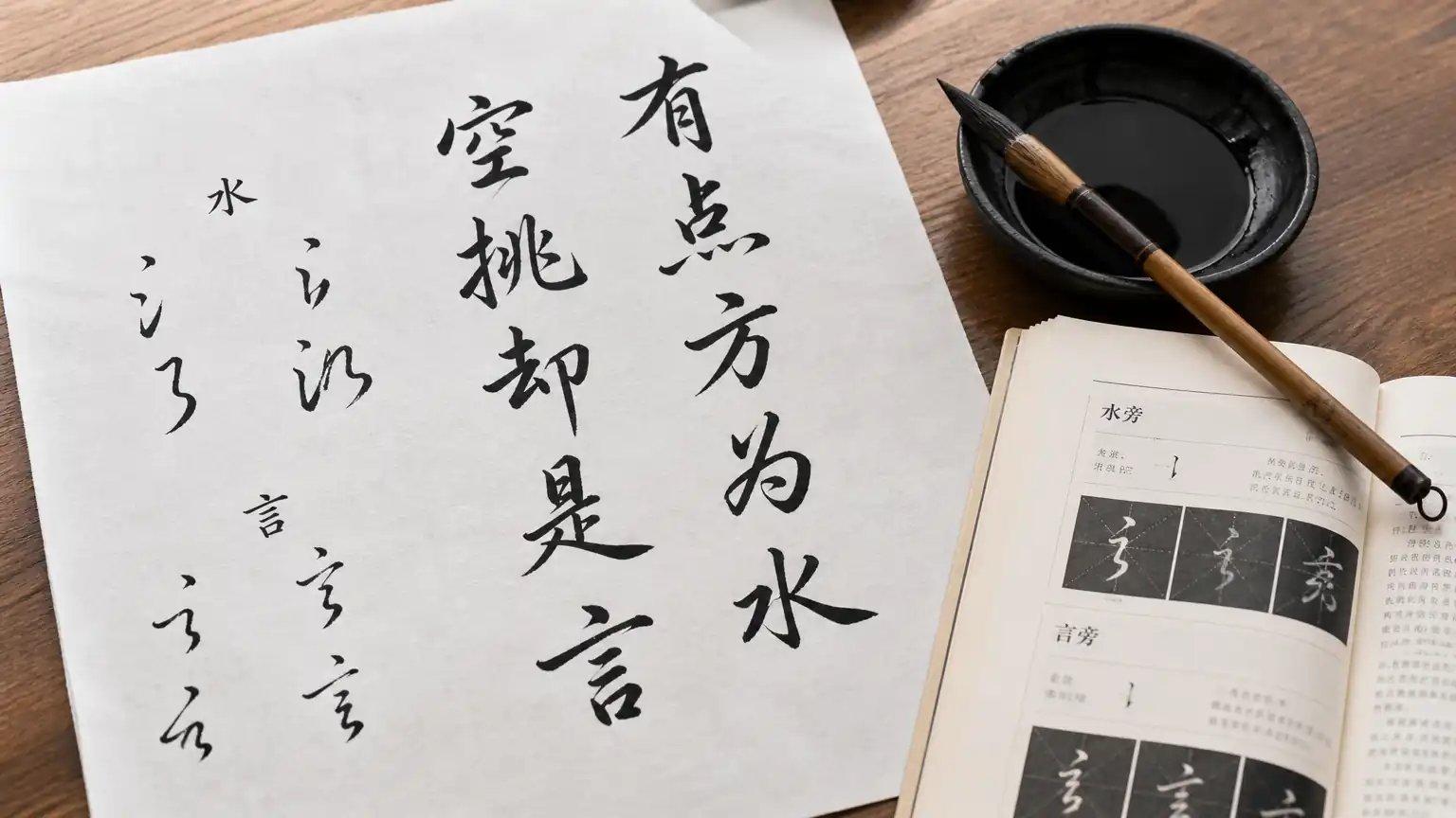 草书入门(一):《草诀百韵歌》基础口诀拆解识字