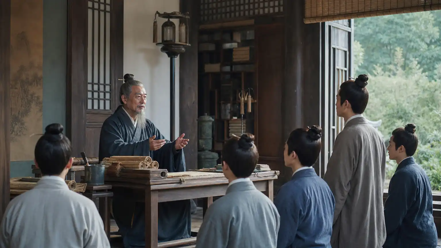 曲礼师门问答礼序图