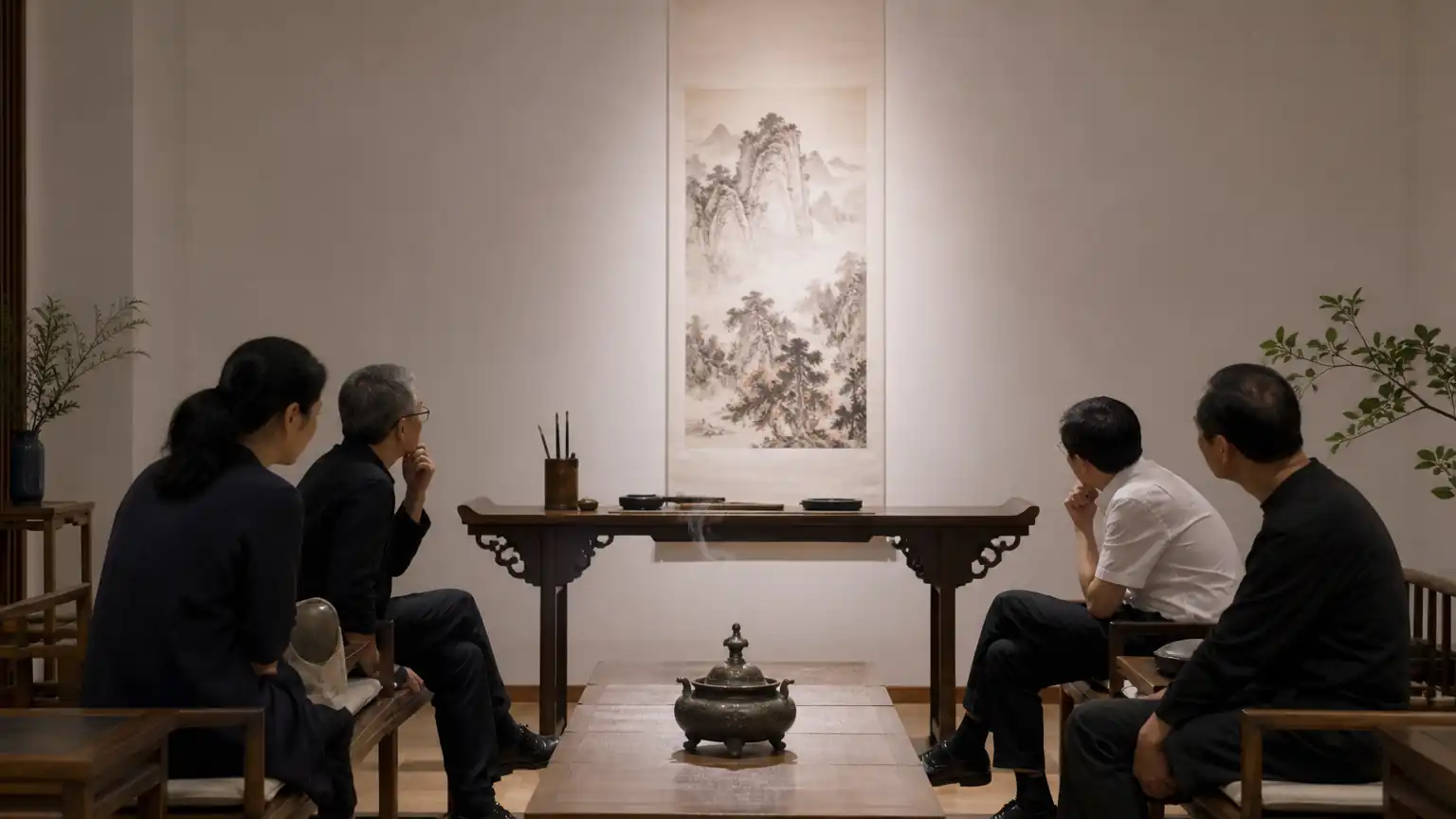 香事雅集:焚香意境与书画陈设的搭配美学