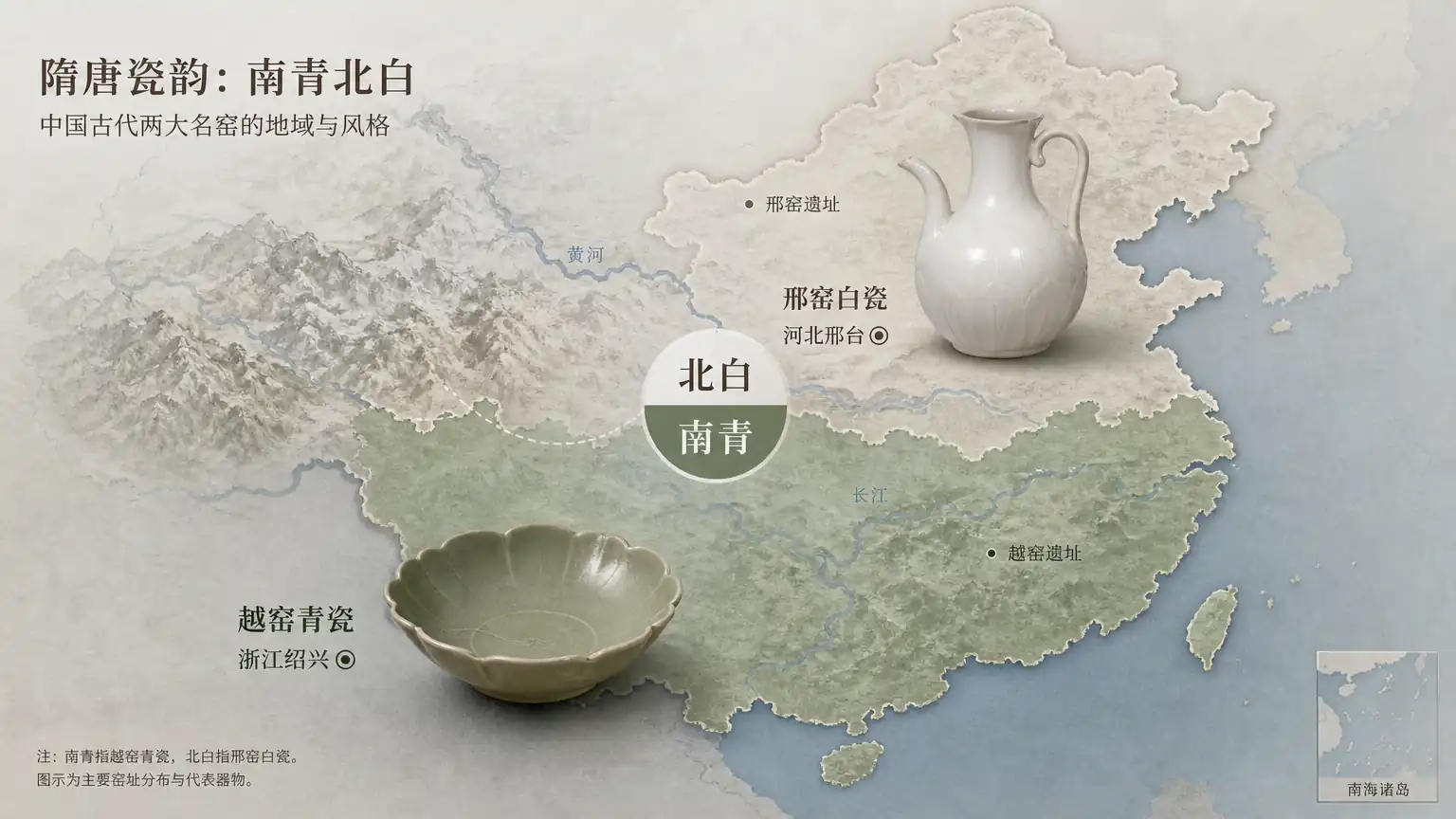 南青北白格局的形成与两大技术路线的分野