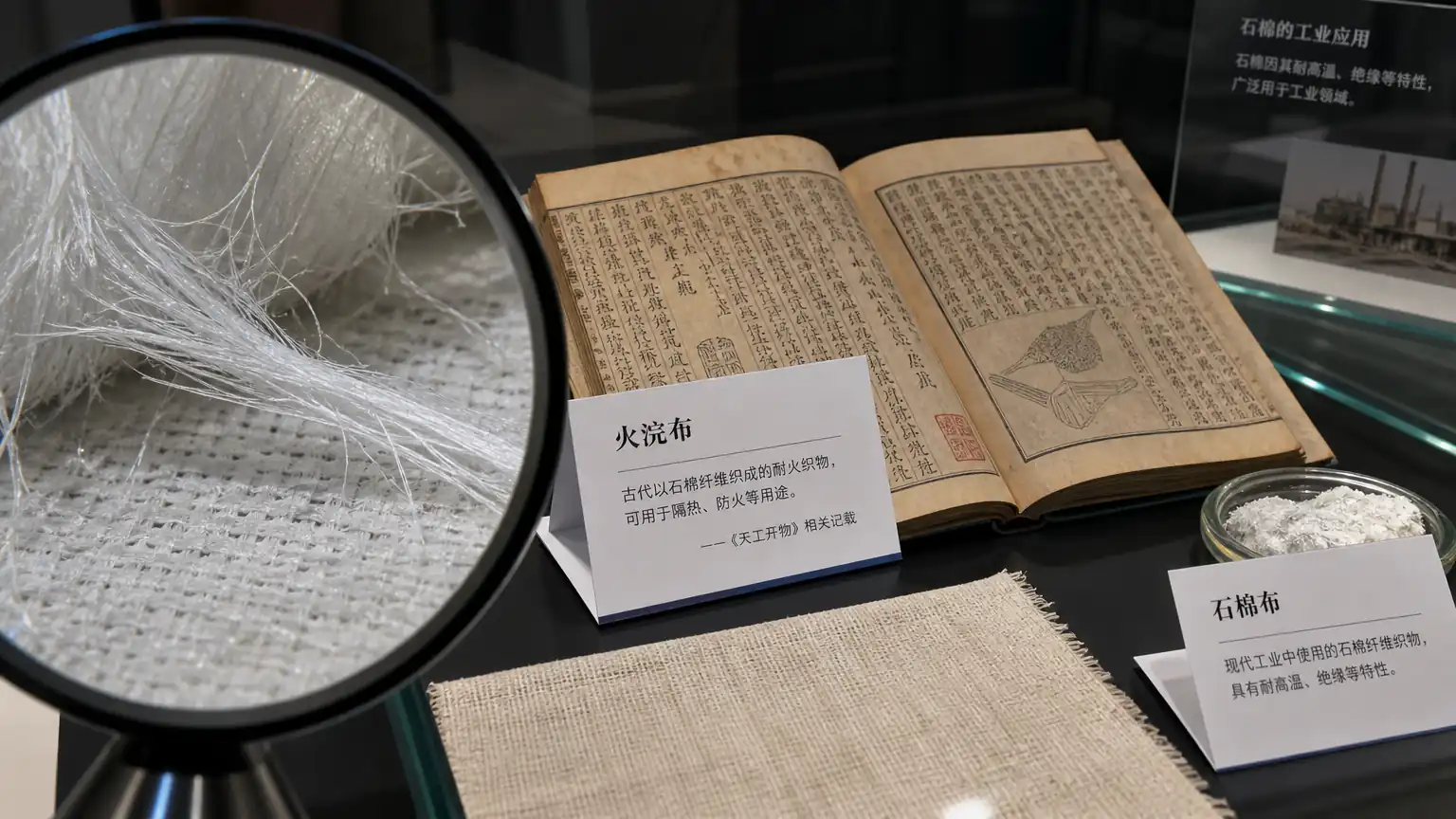 烈火焚之不烬,入水更白——一块火浣布引发的千年奇谈