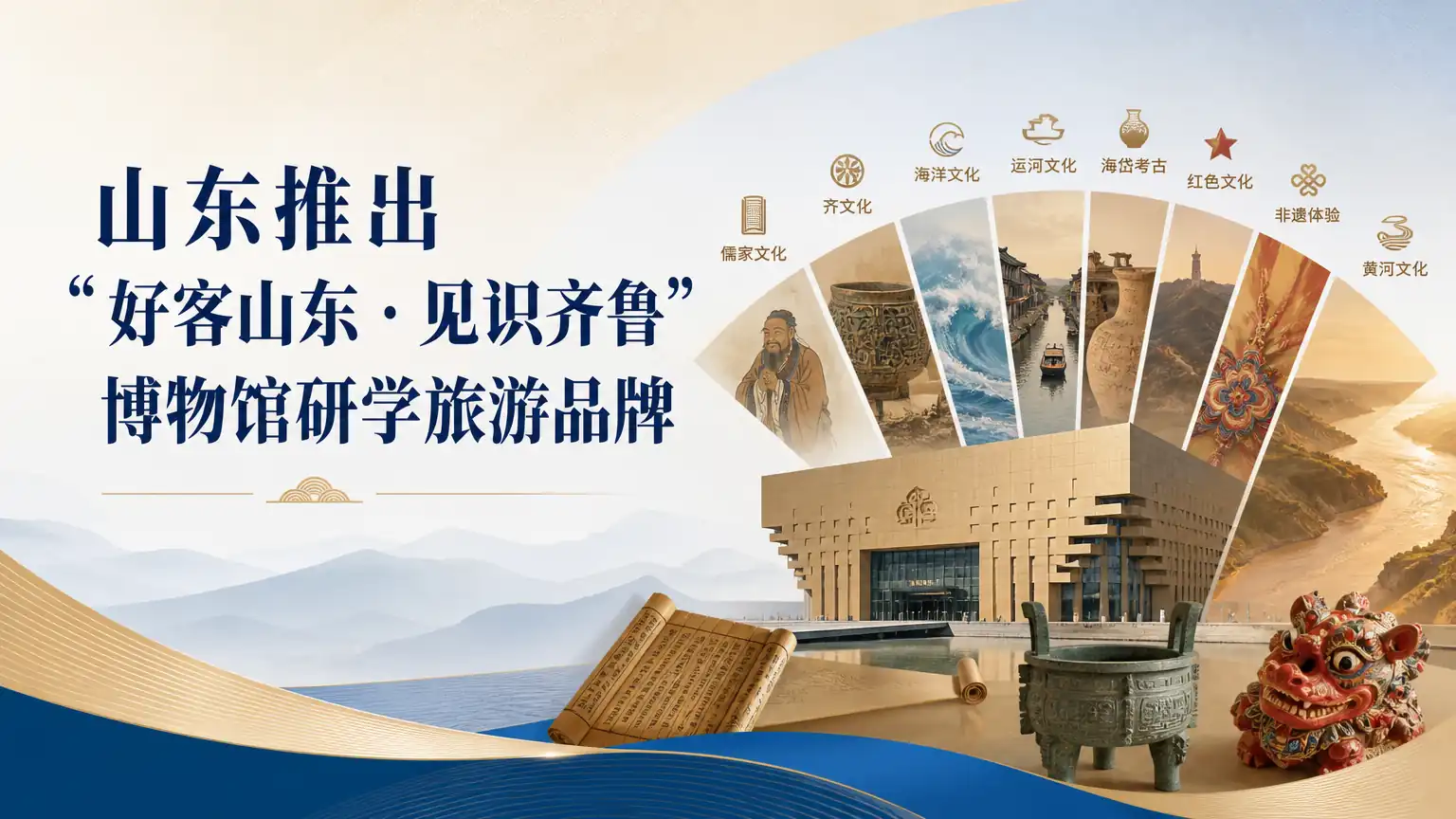 山东推出“好客山东·见识齐鲁”博物馆研学旅游品牌