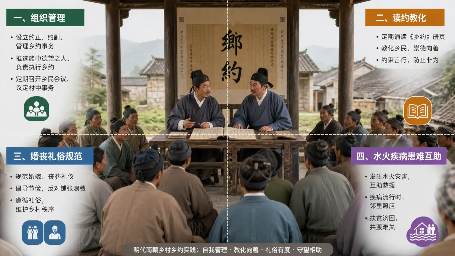 阳明乡约制度:《南赣乡约》民间治理体系