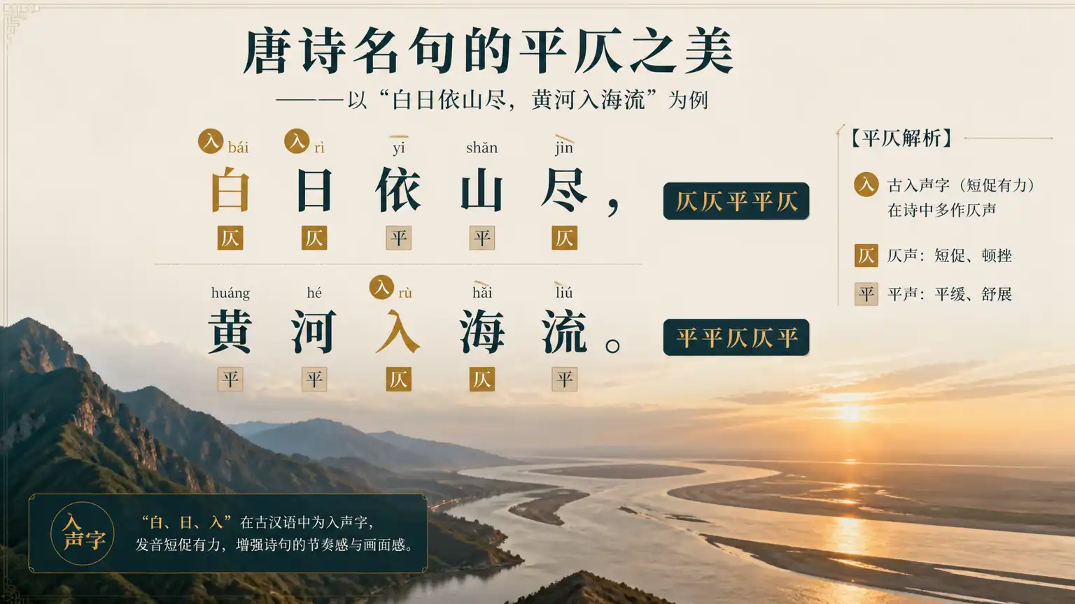 诗词格律入门一:古音今音区分,快速辨别平仄