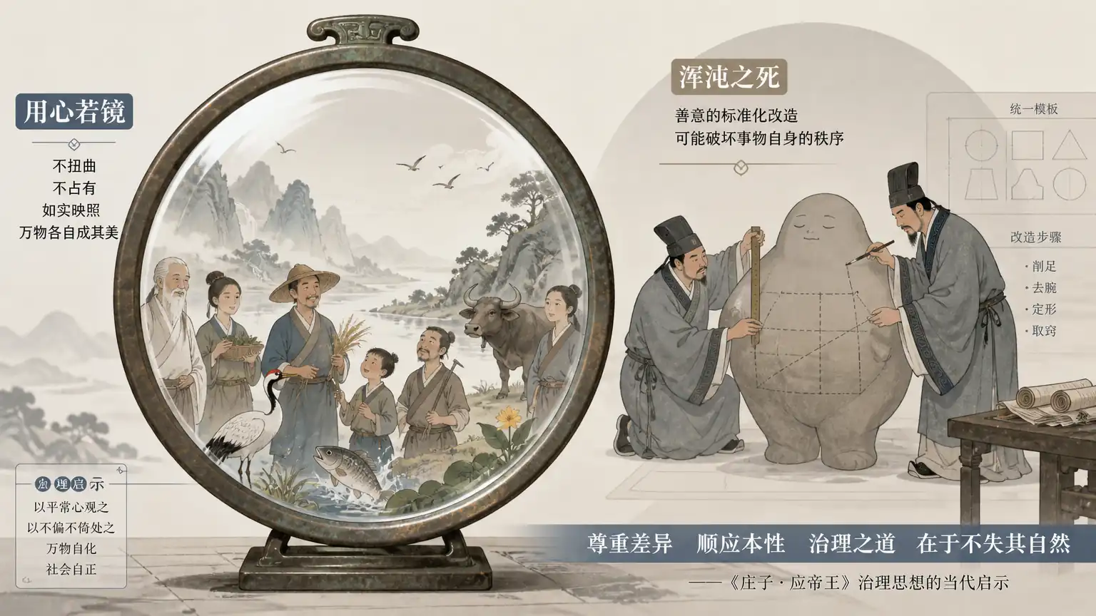 大宗师、应帝王与庄子的终极境界