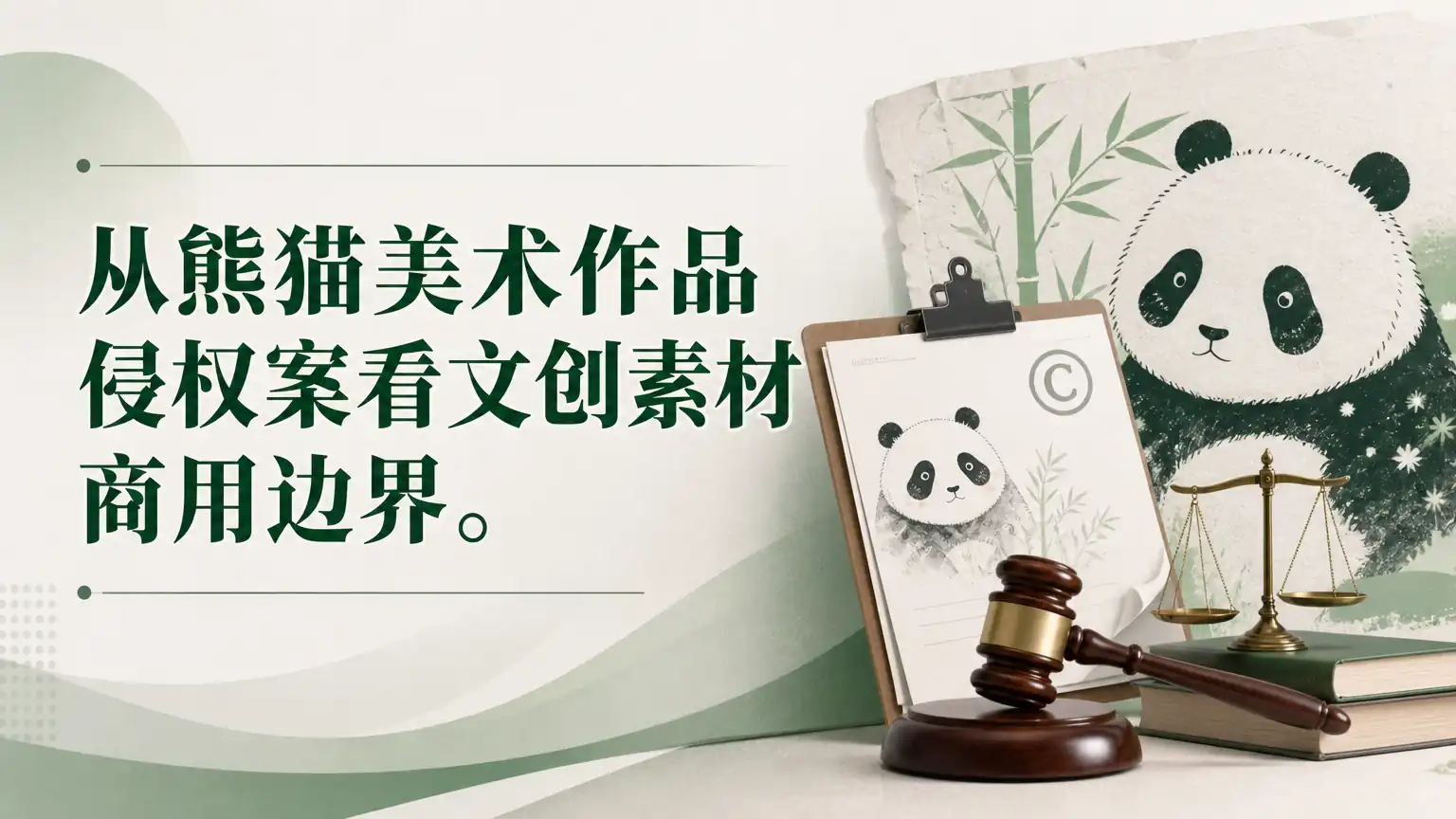 从熊猫美术作品侵权案看文创素材商用边界