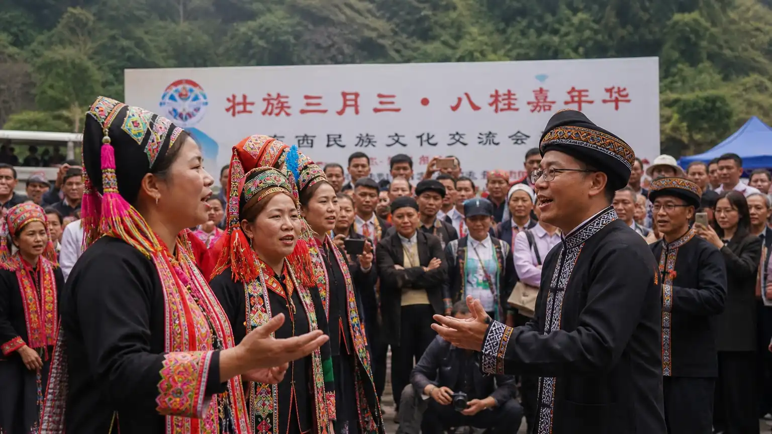 壮族歌圩:以歌会友的公共文化空间
