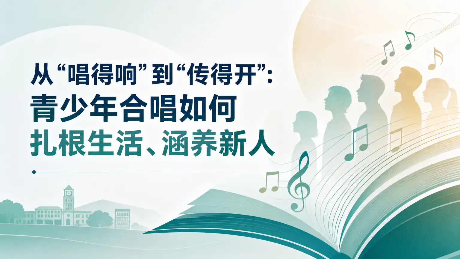 从“唱得响”到“传得开”:青少年合唱如何扎根生活、涵养新人