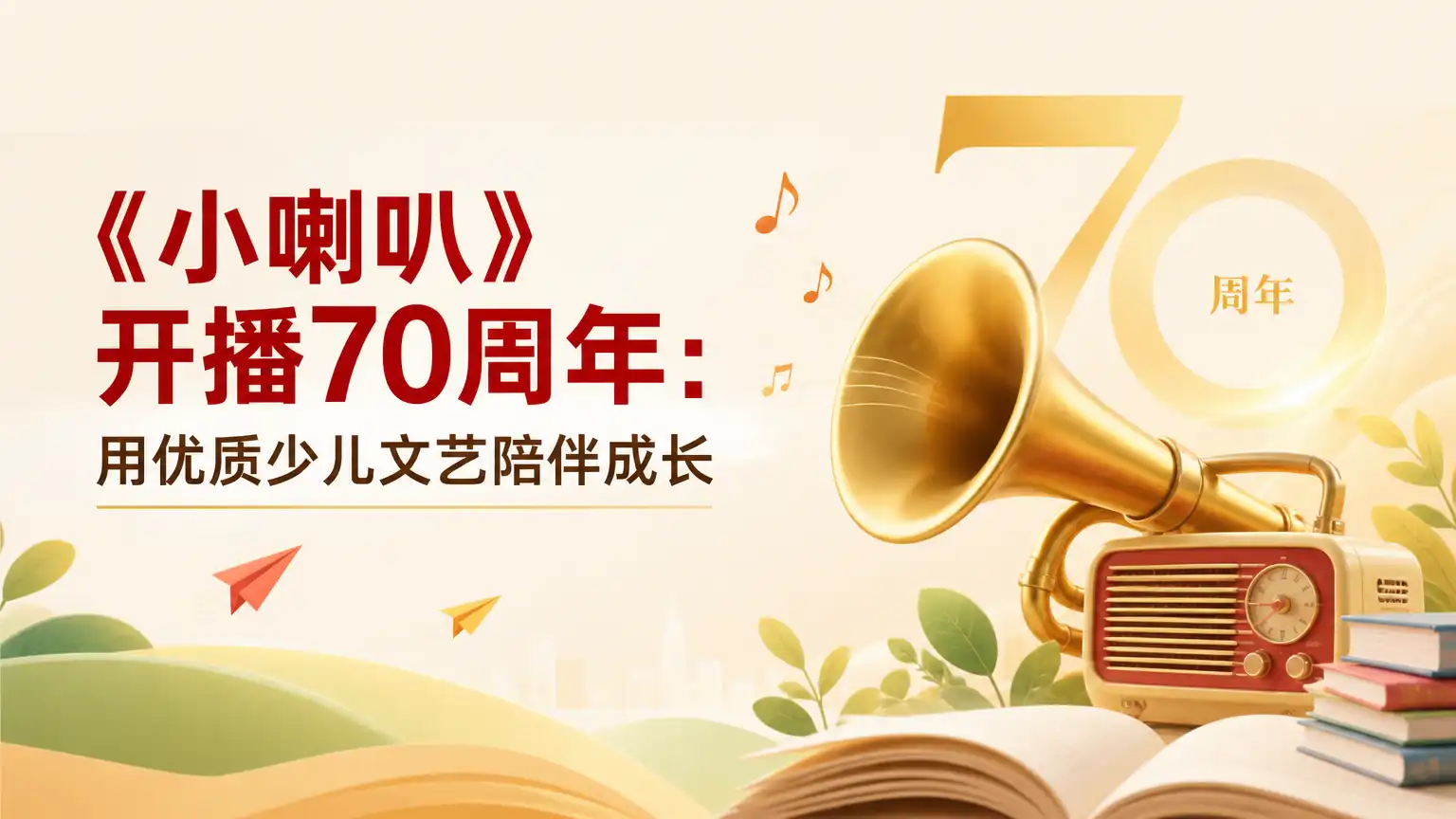 《小喇叭》开播70周年:用优质少儿文艺陪伴成长