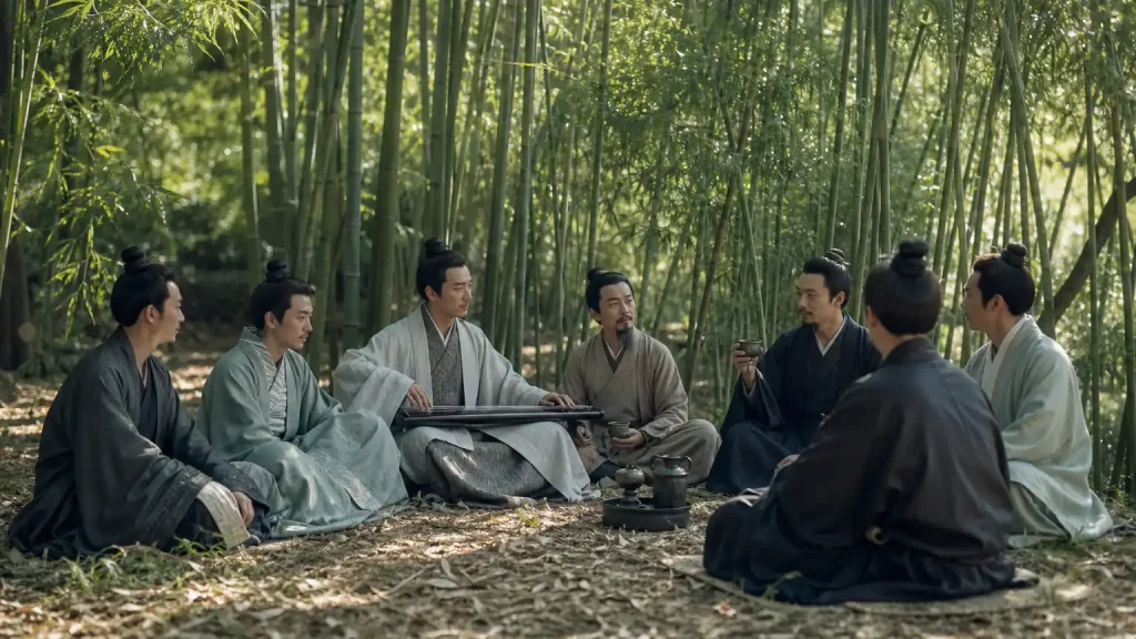 竹林之游：一次隐居如何引发名教与自然的尖锐冲突