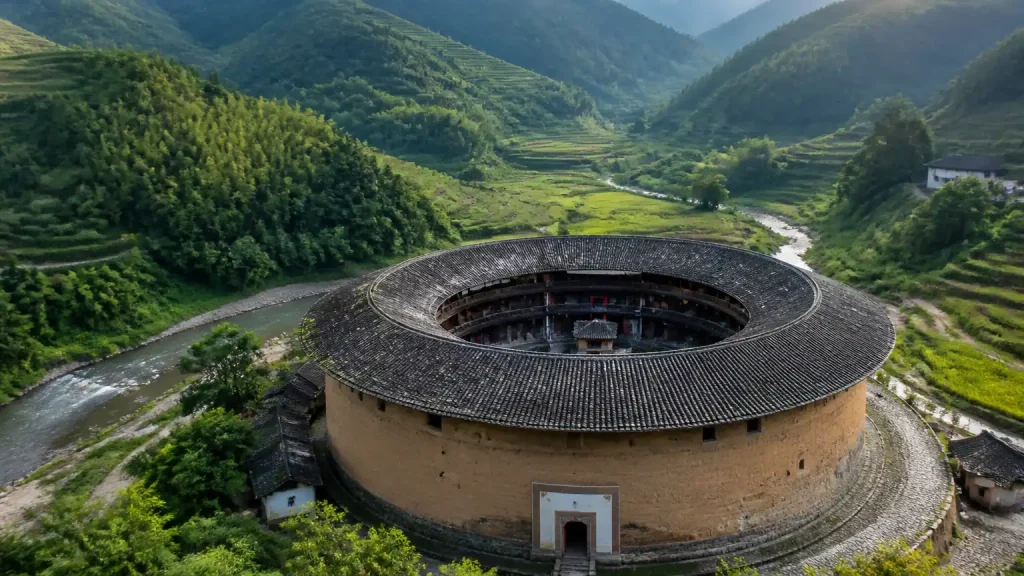 土楼：一个家族的圆形堡垒