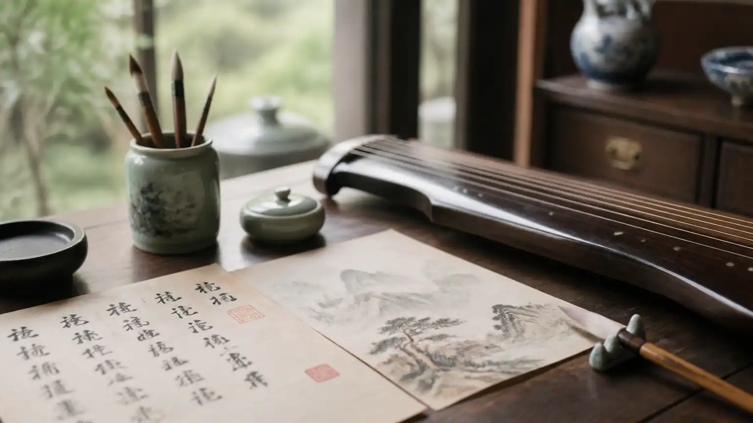 诗画乐一体:中国传统审美的互通