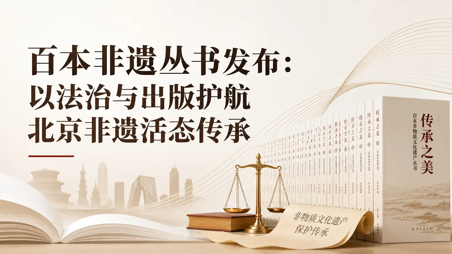 百本非遗丛书发布:以法治与出版护航北京非遗活态传承