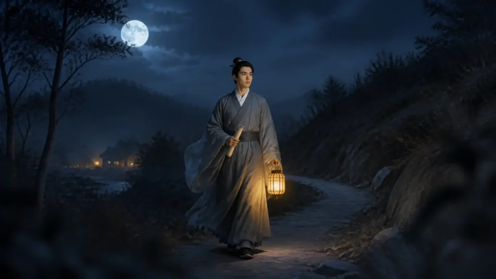 阮德如遇鬼，神色自若——鬼亦有惧，惧者唯正气