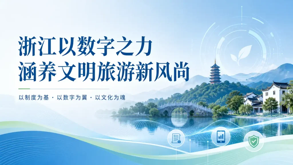 浙江以数字之力涵养文明旅游新风尚