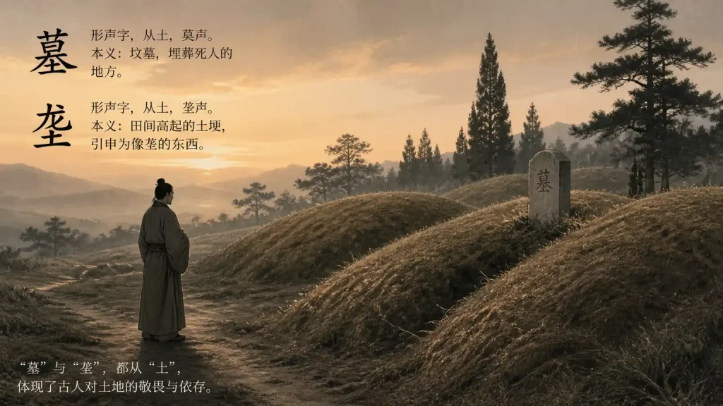 适墓不登垄：墓地的行为界限与敬畏