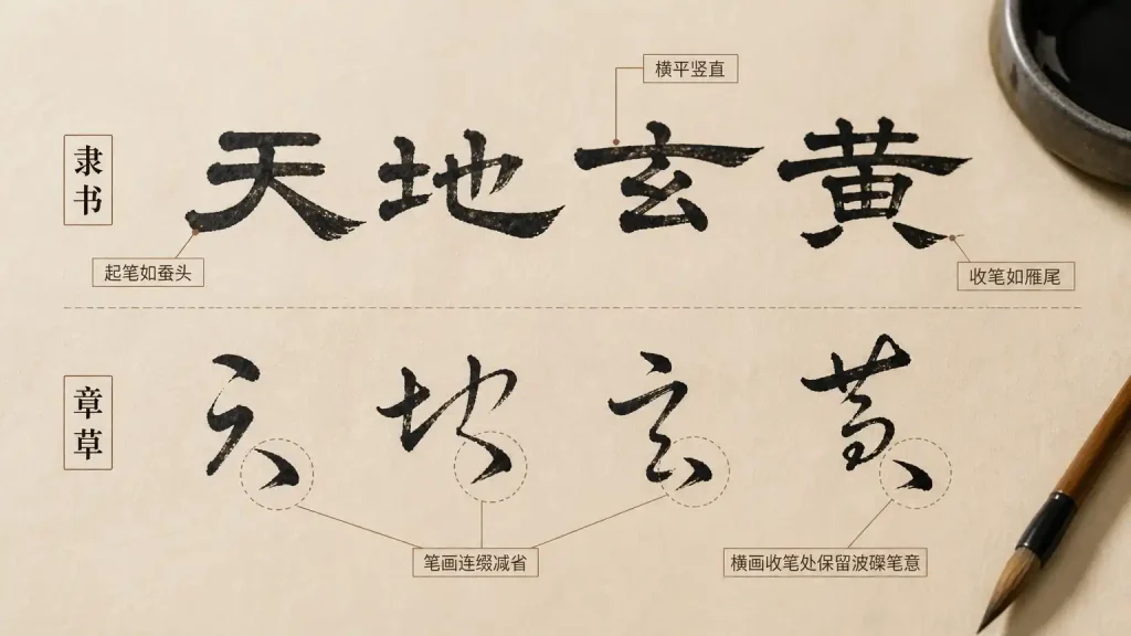 章草读帖——怎么认章草，从《急就章》说起