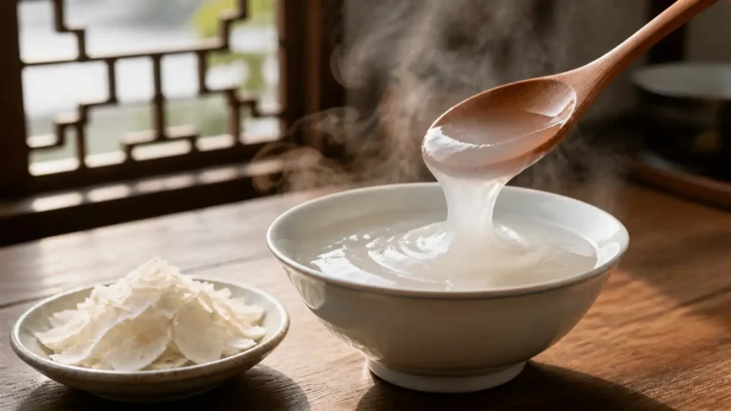 桂花与藕粉：江南秋日的一碗甜
