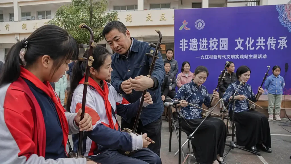 当代非遗音乐传承人的三重身份