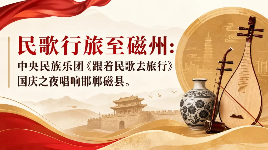 民歌行旅至磁州：中央民族乐团《跟着民歌去旅行》国庆之夜唱响邯郸磁县