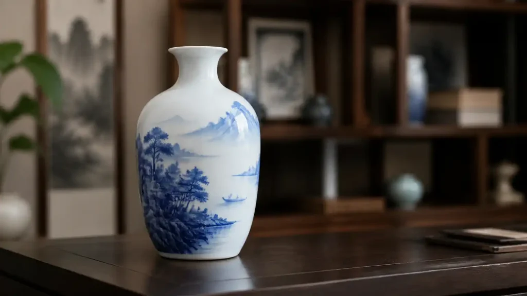 青花山水