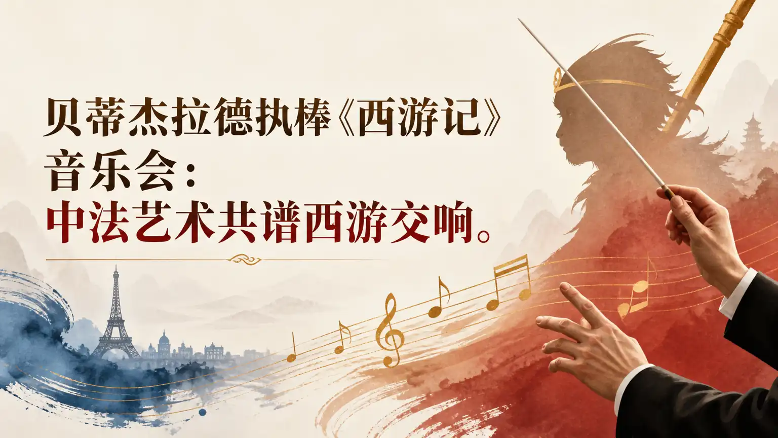 贝蒂杰拉德执棒《西游记》音乐会:中法艺术共谱西游交响