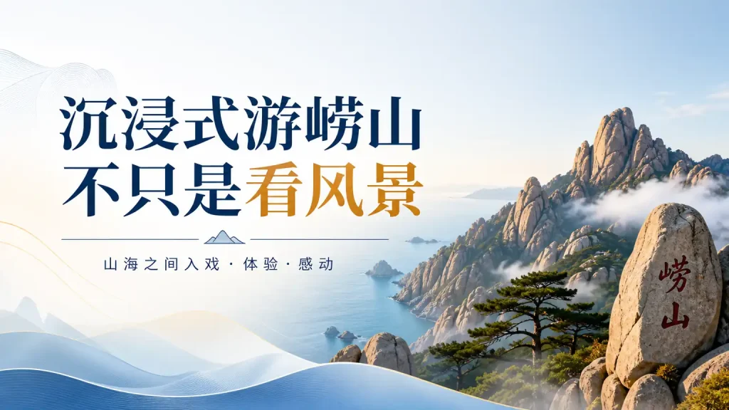 沉浸式游崂山 不只是看风景