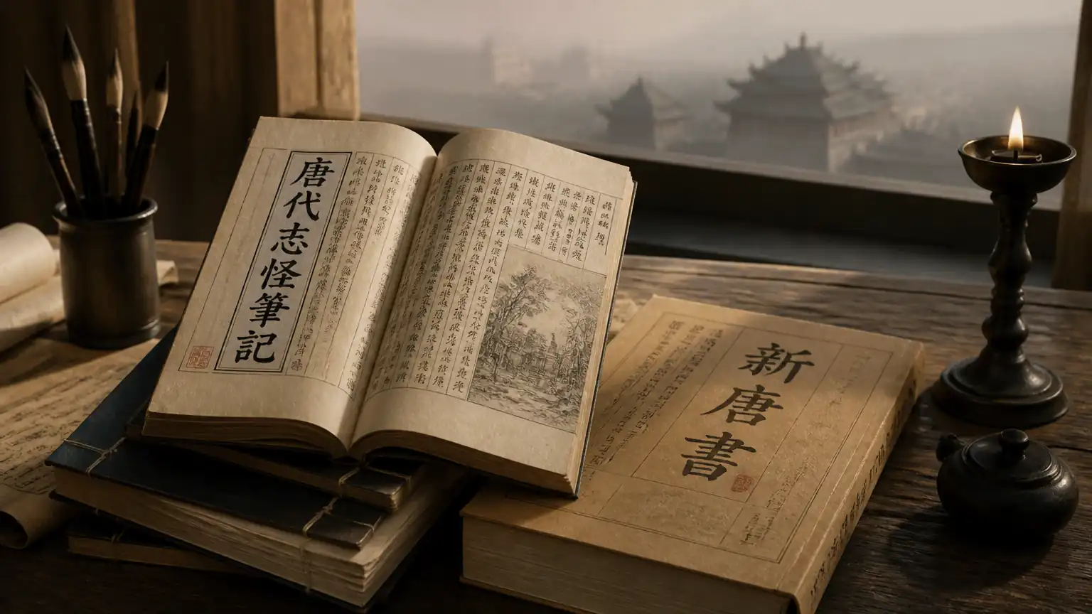 志怪文学与权力审视主题图