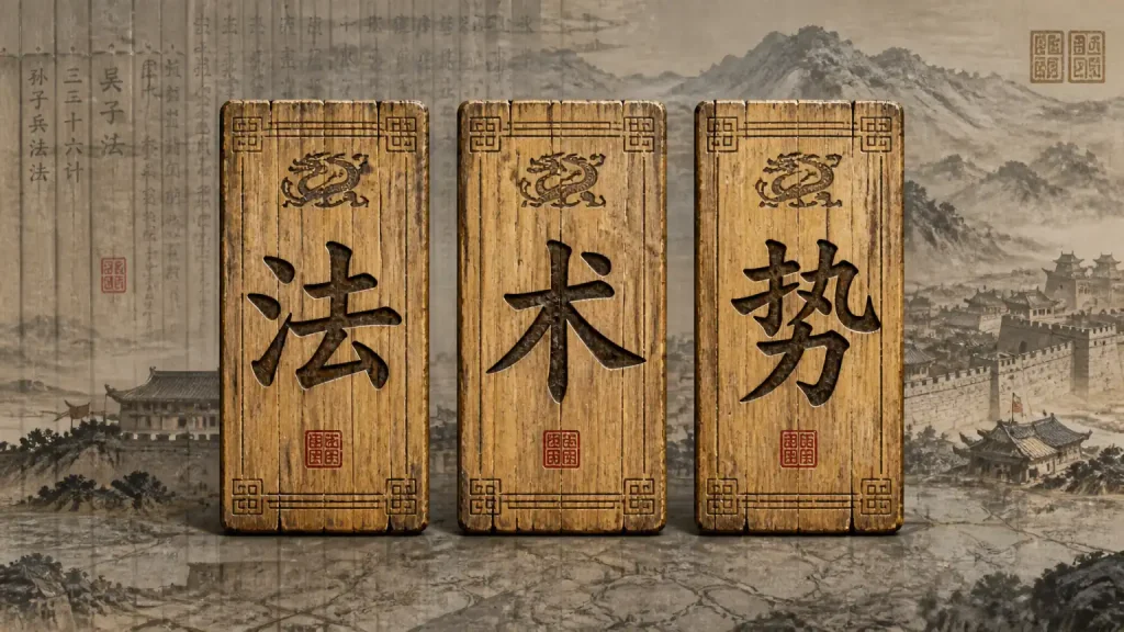 慎到的势、申不害的术与法家三派