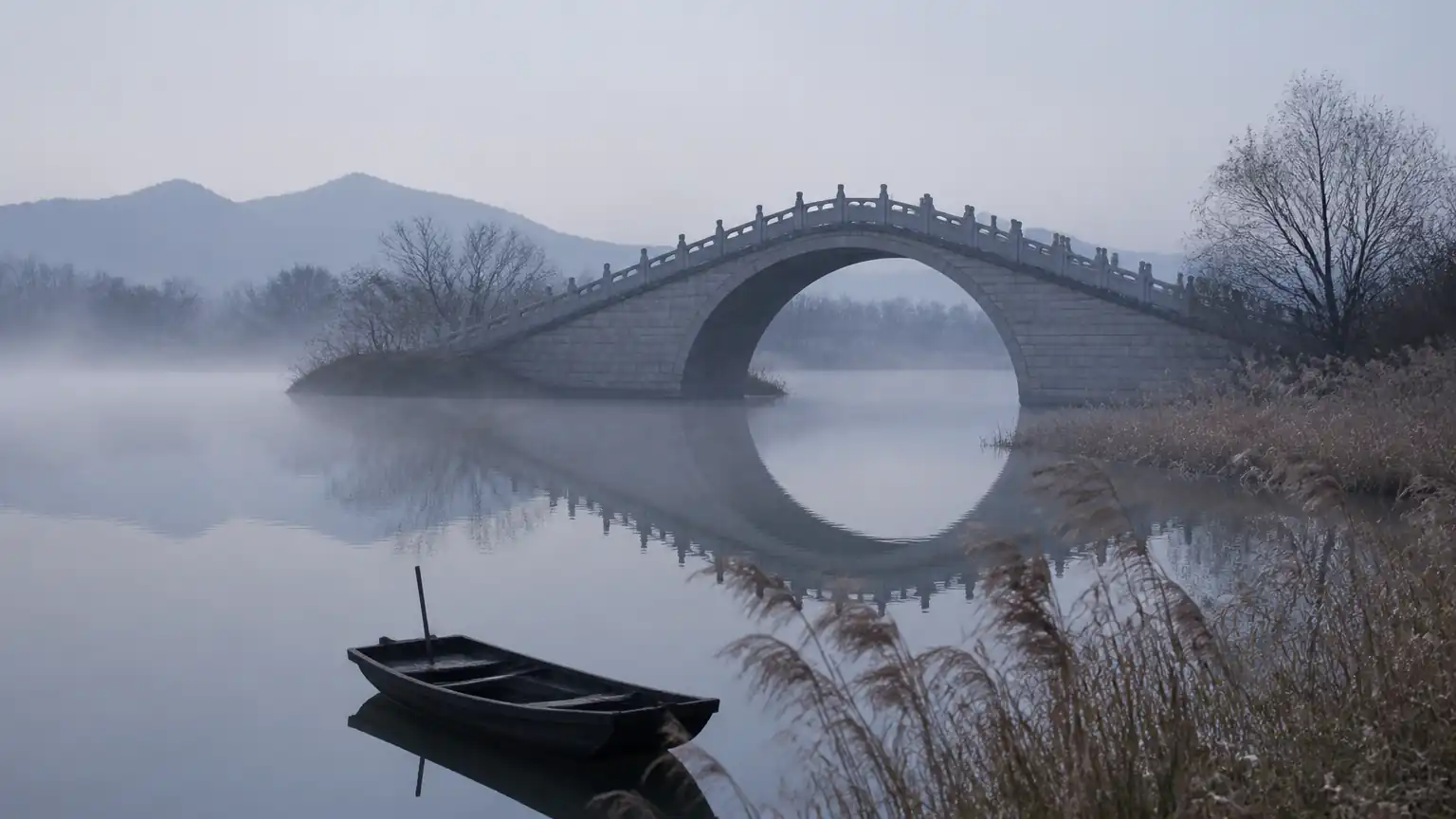 渡舟与桥梁·言语限度意象图